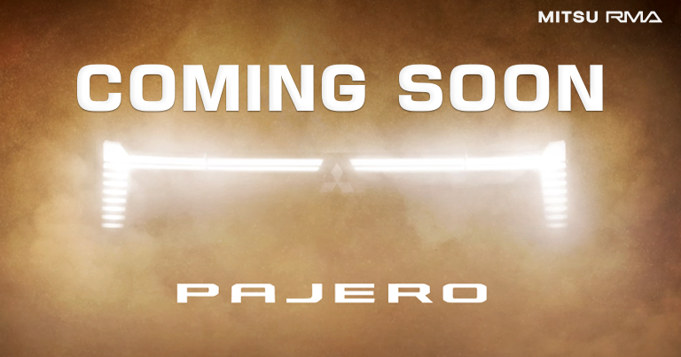 Mitsubishi Pajero 2026 เผยทีเซอร์อย่างเป็นทางการ เปิดตัวอย่างเป็นทางการกันยายนนี้